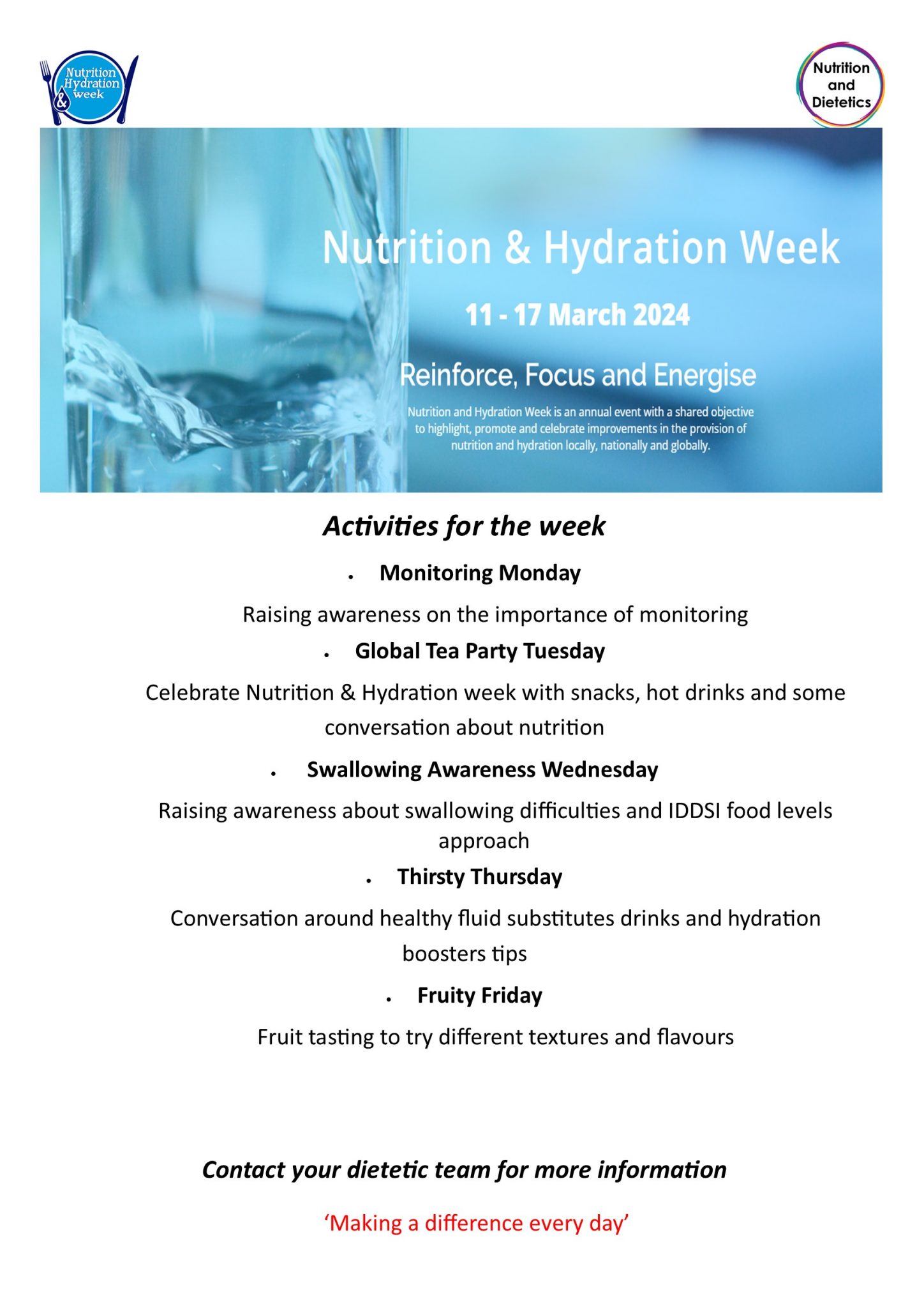 Resources N&H Week